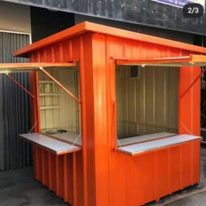 Terlaris Warung Kontainer - Boot Kontainer - Gerobak Warung Kontainer - Boot