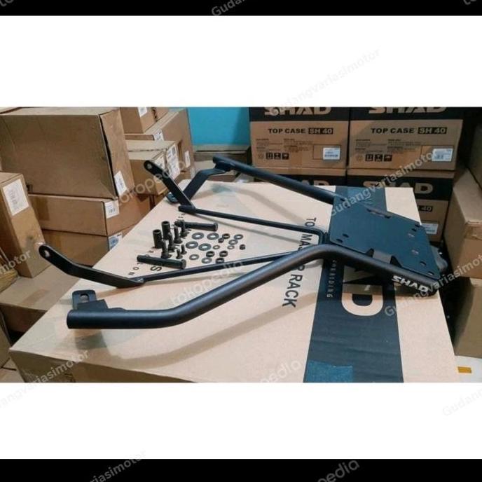 breket box xmax 300/xmax 250 asli merek shad