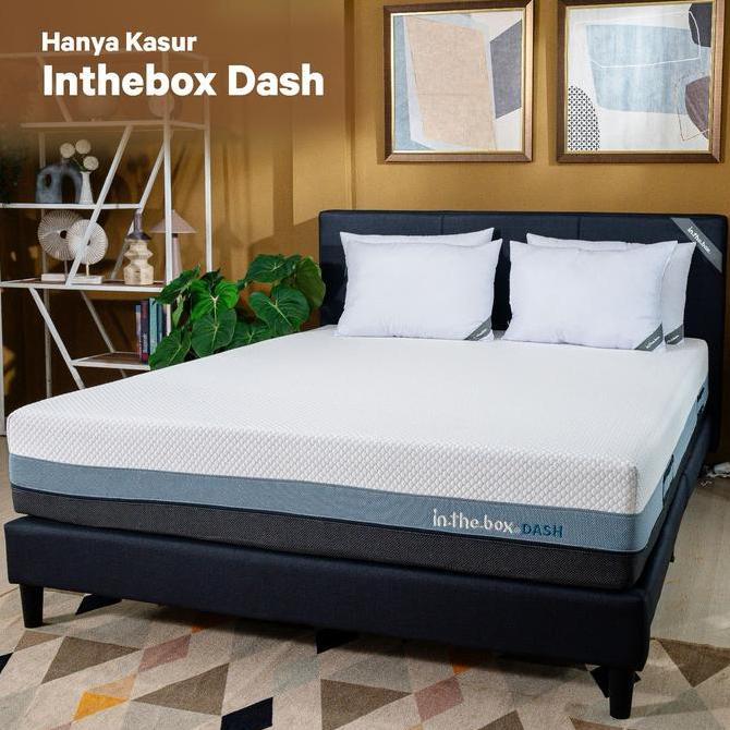 [Free Kasur Lipat] Kasur Dingin Spring Bed Orthopedic IN THE BOX Dash - FREE Bantal & Free Bed To Go