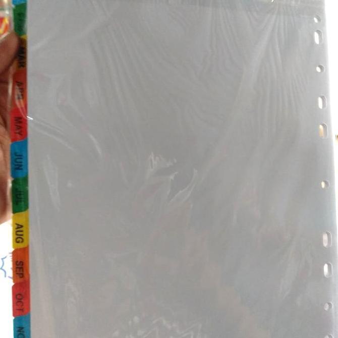 Ready Pembatas kertas bulan / divider bulan 6259