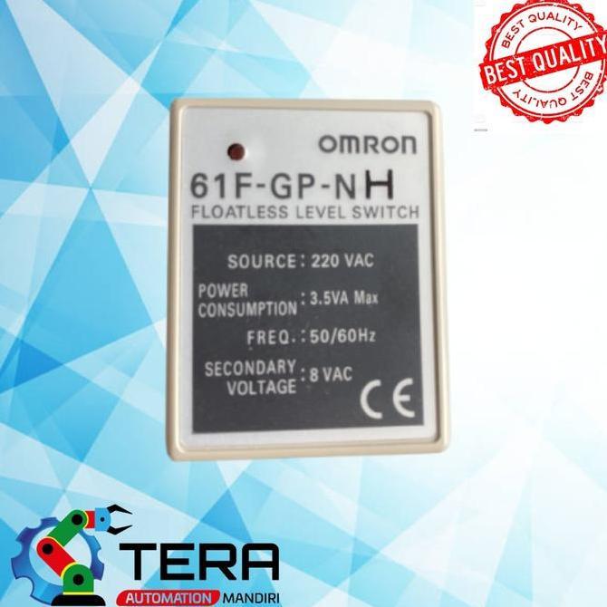 MVRA OMRON 61F-GP-NH 220VAC Liquid Level Relay