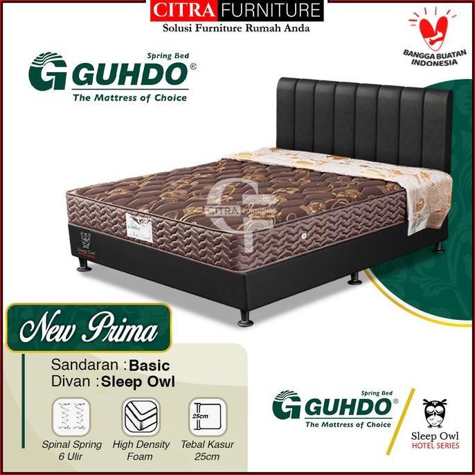 Guhdo Springbed New Prima 180x200x25 - Full set | Gudho Spring bed