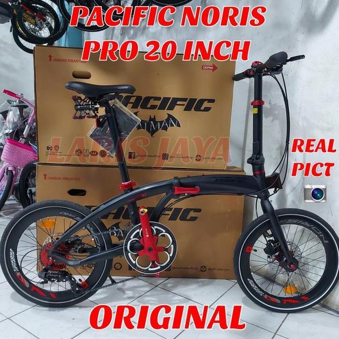 Terlaris Sepeda Lipat Pacific Noris Pro 20 Inch Lipat Ukuran 20 Noris Pro Alloy