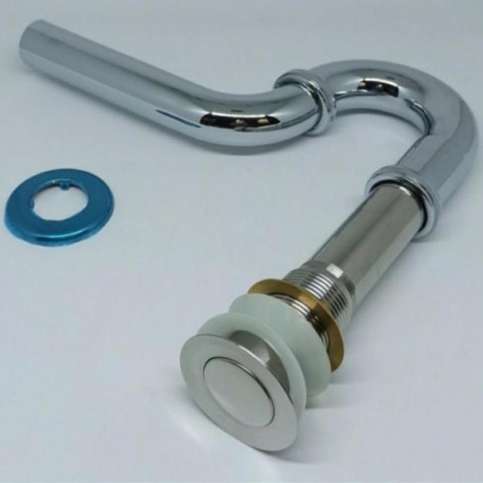 FYP SIFON WASTAFEL PENCET MODEL TOTO/SIFON PEMBUANGAN WASTAFEL STAINLESS //