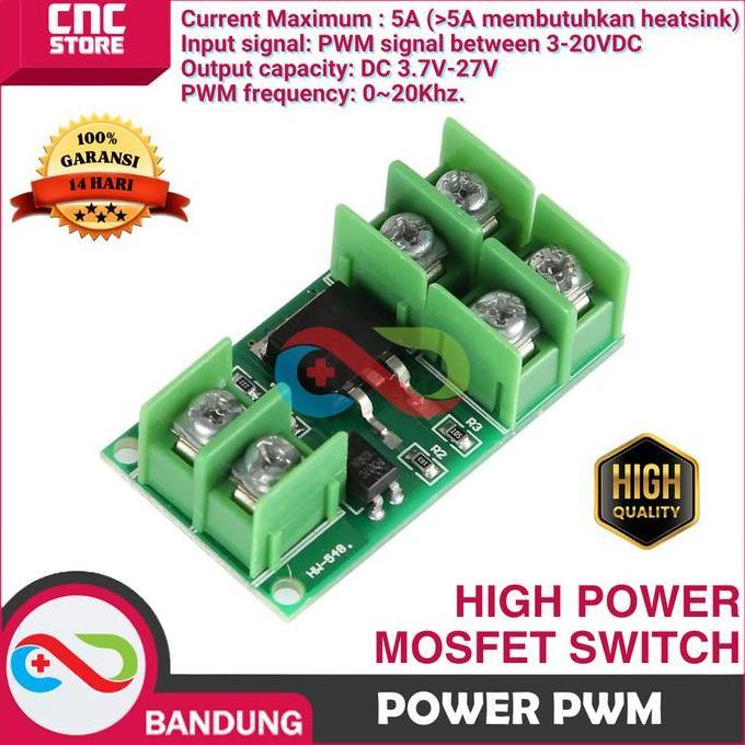 SPORTOV HIGH POWER MOSFET SWITCH RELAY MODULE PWM CONTROL ISOLATED OPTOCOUPLER