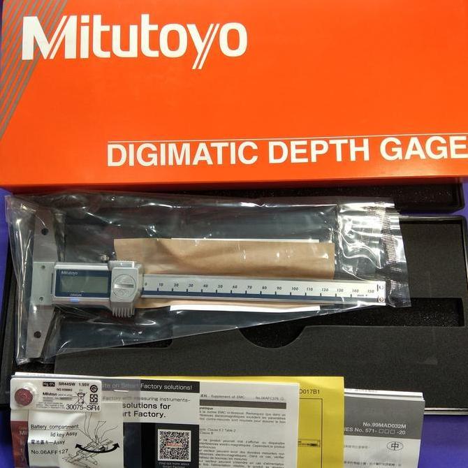 Caliper Depth Gage Digital 0-150 Mm Original Japan Mitutoyo New
