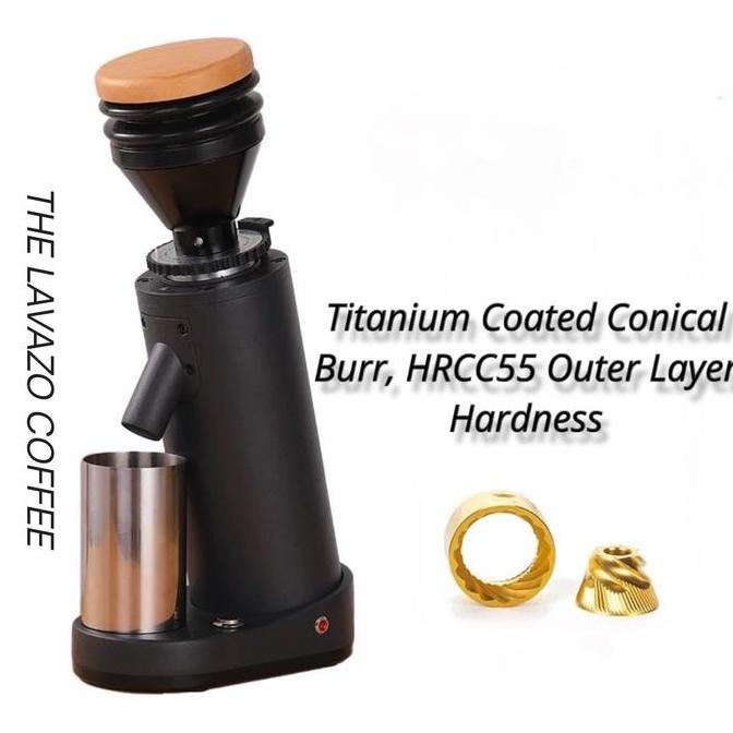 Allthebest- UPGRADED TITANIUM CONICAL BURR ESPRESSO COFFEE GRINDER | Grinder Kopi Elektrik