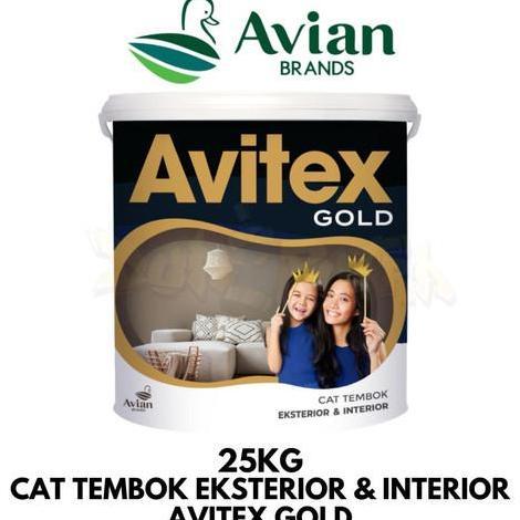 Cat Tembok Avitex Gold Super White 25Kg