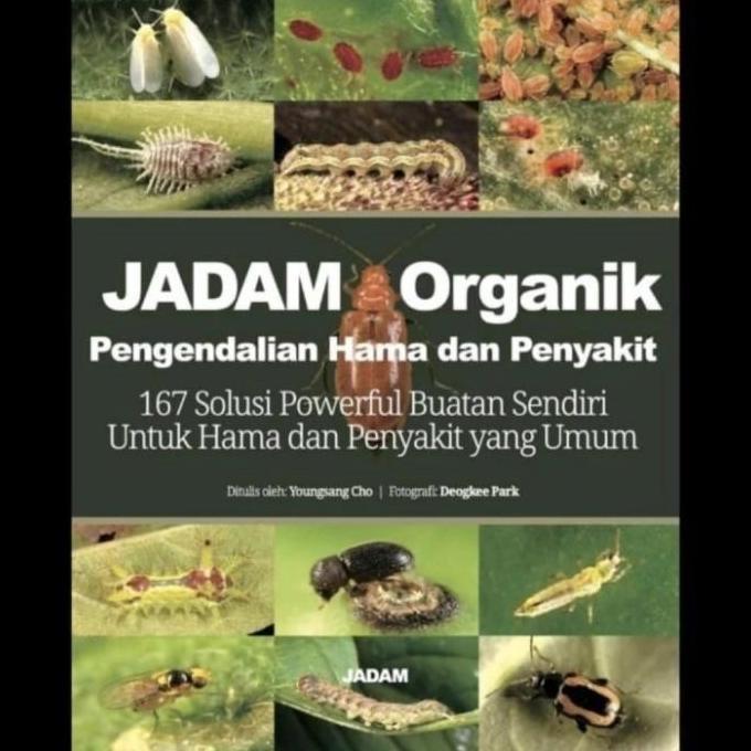 Buku Jadam Organik Pengendalian Hama Dan Penyakit - Softcover Kualitas Terbaik Harga Termurah
