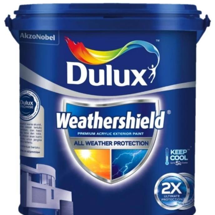 dulux weathershield brilliant white 20 liter