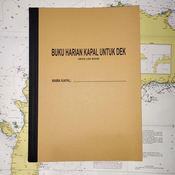 rikawanti34 - buku harian kapal untuk dek / deck log book / buku jurnal deck