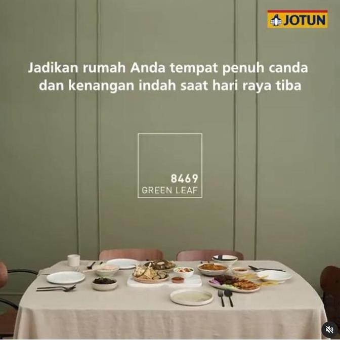 CAT TEMBOK INTERIOR JOTUN - GREEN LEAF/8469