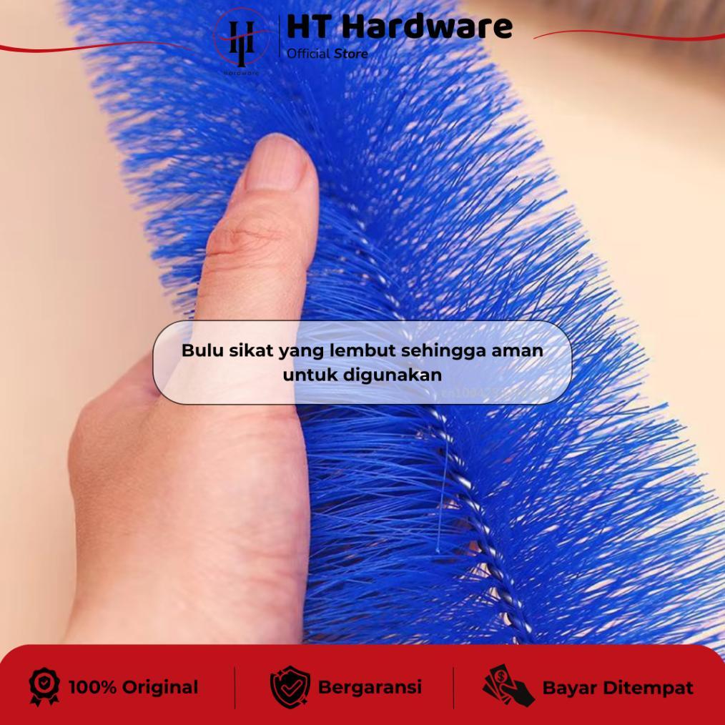 BESTPROMO HT Hardware Kemoceng Sikat Pembersih Debu Kipas Angin Jendela Tirai Gordern Ac Serbaguna