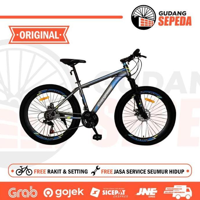 Terlaris Sepeda Gunung Mtb Evergreen 26 Inch 540 Bisa Buat Roadbike Ready Stock