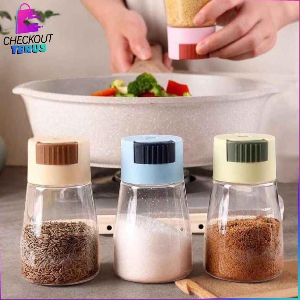 Terbaru Ct C578 Toples Bumbu Tabur Masak Mini Botol Bumbu Dapur Garam Gula Tempat Bumbu Dapur Botol 