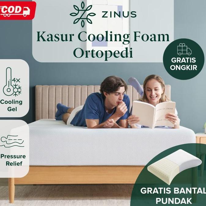 Terlaris [Gratis Bantal] Kasur Busa Cooling Foam OrtopediMemoryFoam