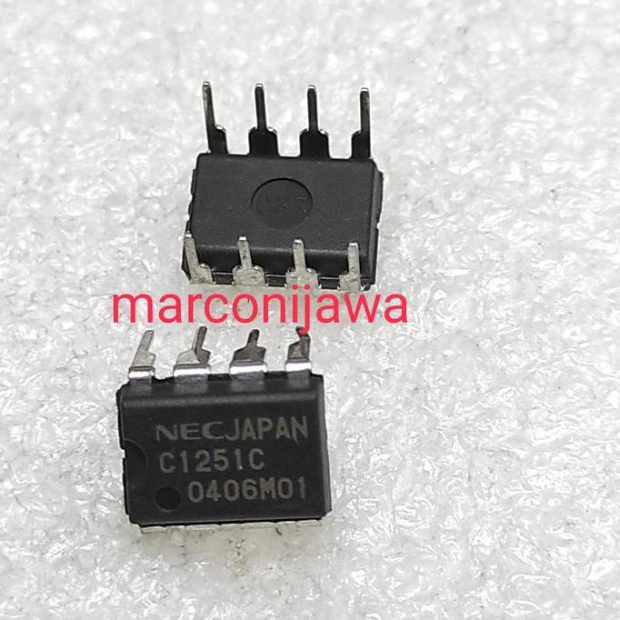 TERBARU - UPC1251 ic dip8pin