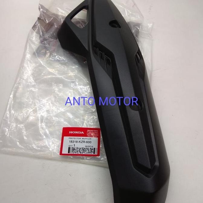 COVER KNALPOT TAMENG KNALPOT VARIO 125 OLD ASLI HONDA AHM