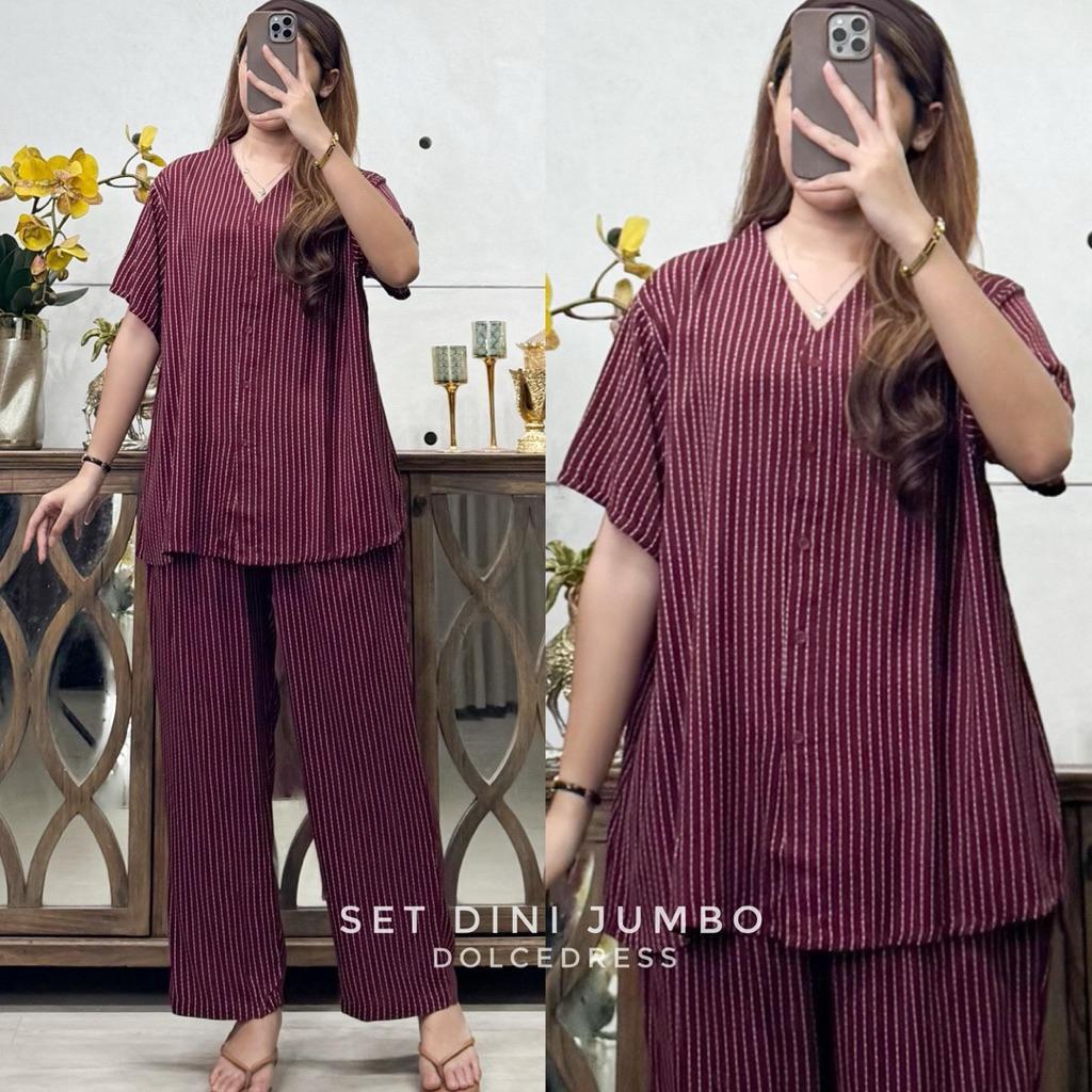 Setelan Celana Dolce Dini Piyama Motif By Dolce Dress