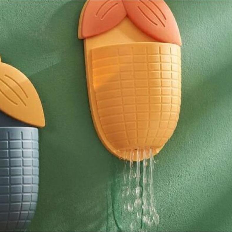 BEST SALE DISPENSER JAGUNG TEMPEL DINDING TEMPAT SIKAT GIGI DAN ODOL TEMPEL MODEL JAGUNG RAK SIKAT G