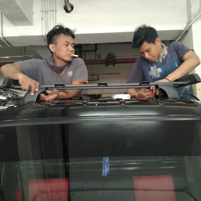 Roof rack bagasi atas mobil pick up semua jenis mobil komplit LJ
