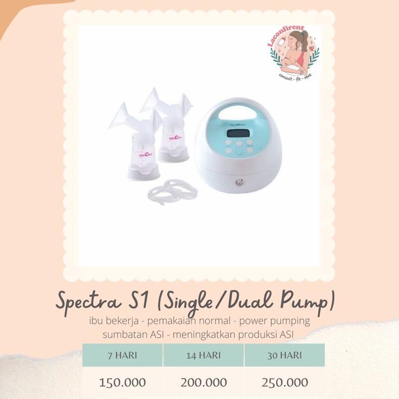 Sewa POMPA ASI Spectra S1 Plus (Kirim dari Bandung)