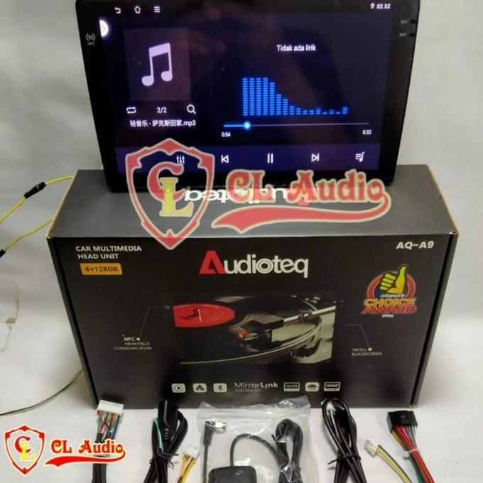 Head Unit Android Audioteq 9 Inch Suzuki Splash Pnp