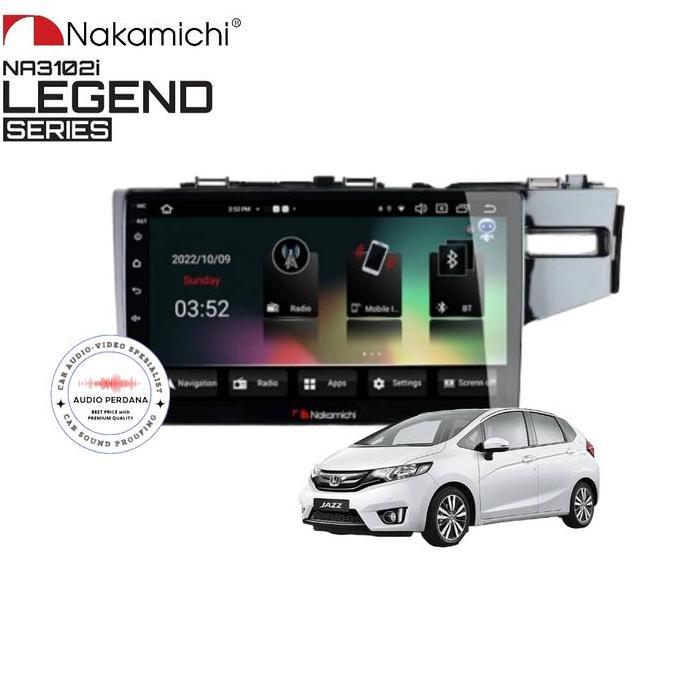 Head unit Android Jazz GK5 2014-2017 Nakamichi New Legend