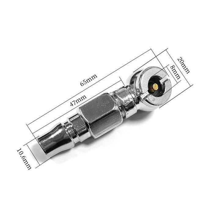 KAMLAN .Kepala Pompa Ban Mobil Chuck Pompa Ban Alat Isi Angin Ban Kepala Alat Isi Angin Ban Kepala