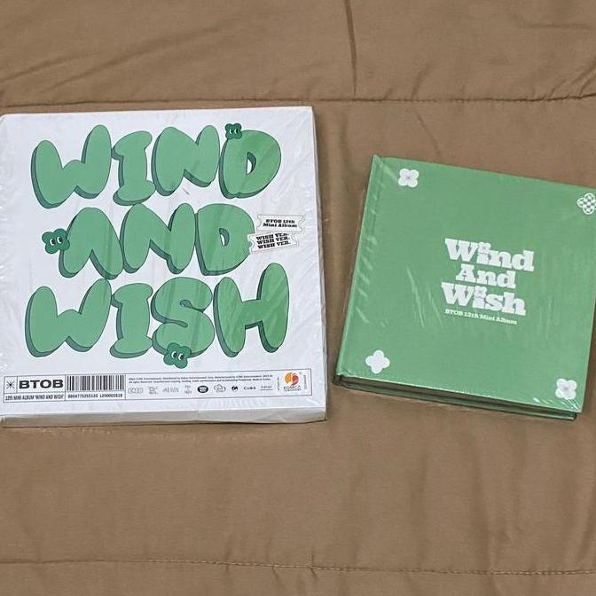 ALBUM BTOB SEALED WISH AND WIND