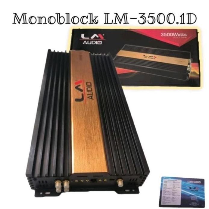 LM Audio Power Ampilifier Monoblok LM 3500 .1D Resmi