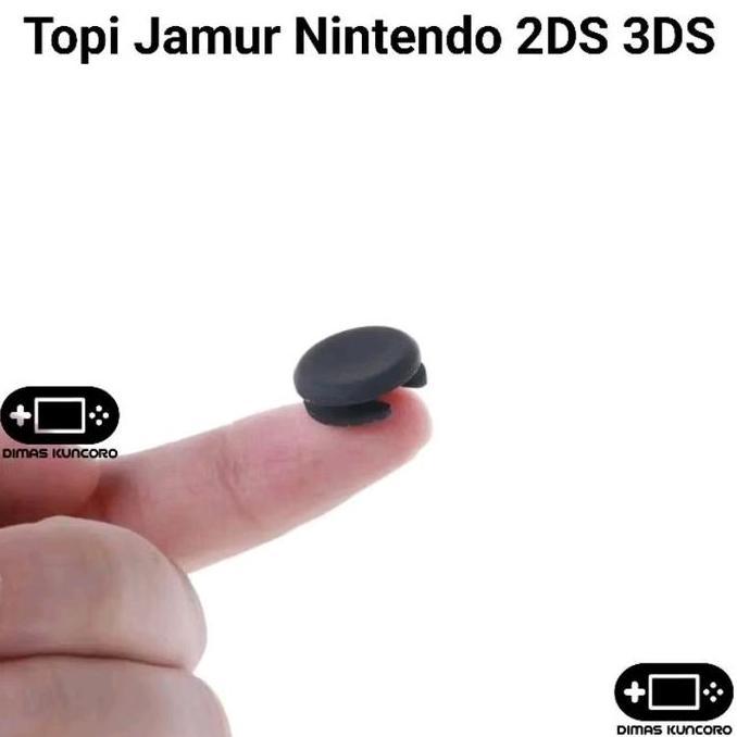 Topi Jamur Nintendo 2DS 3DS tombol analog nintendo new old 3ds 2ds xl ll