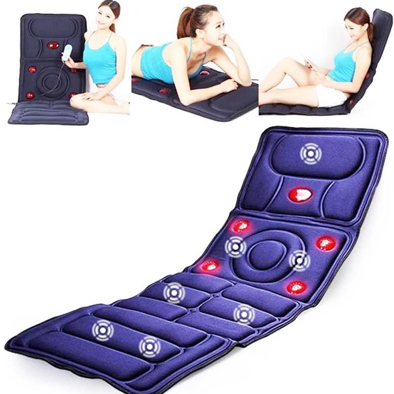 Body Massager Far Infrared Massage Pads Fatigue Vibration Mattress Cushion Health Care Equipment Bod