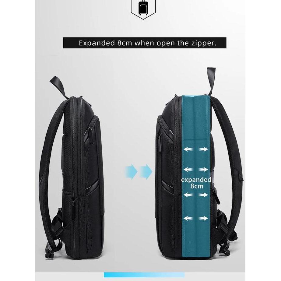 Bange BG77115 Tas Ransel pria Laptop Kerja Backpack Pria 17 Inch Original