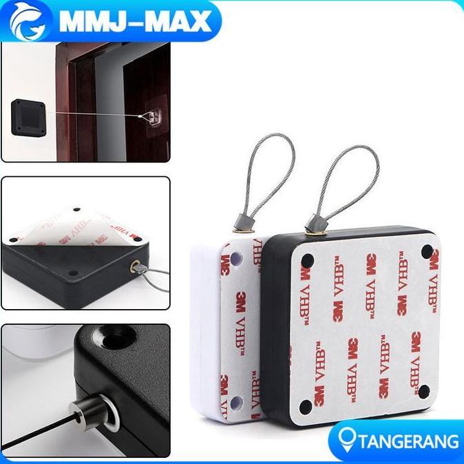 WACAMEY Alat Penutup Pintu Geser Otomatis Tanpa Paku/Penutup Pintu Otomatis