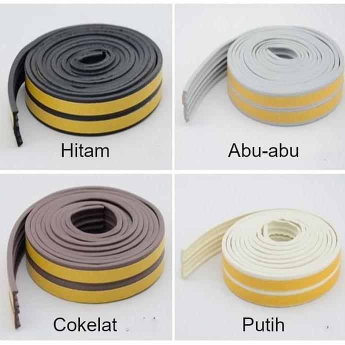 REWARLI Karet peredam suara pintu kayu aluminium