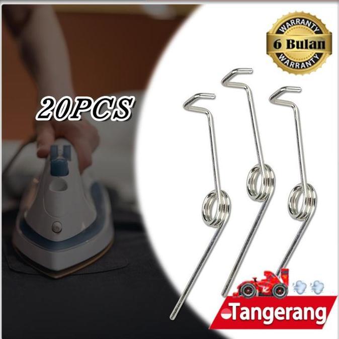 POZLAV 20pcs Pir Setrika Uap Laundry / Kawat Setrika Uap / Per Spring Setrika Uap