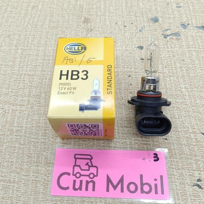 OSHAKAN Bohlam Halogen HB3 HB 3 12V 60W merk Hella Germany