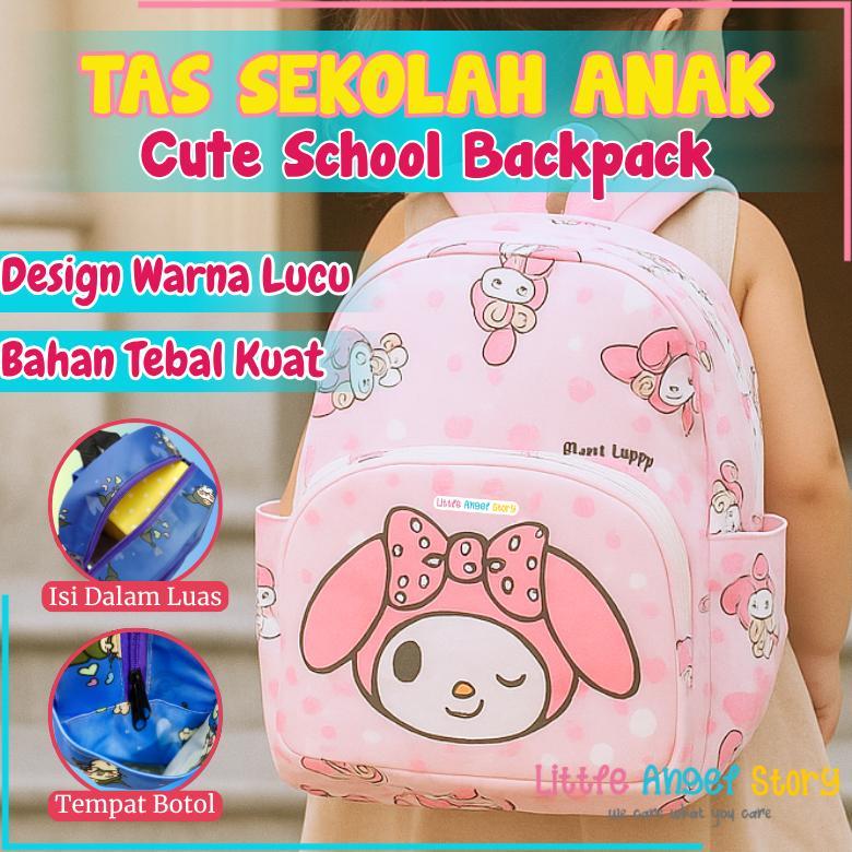 ORIGINAL TAS SEKOLAH ANAK PAUD TK SD ANTI AIR TAS RANSEL ANAK VIRAL MOTIF KARAKTER LUCU TAS GENDONG 