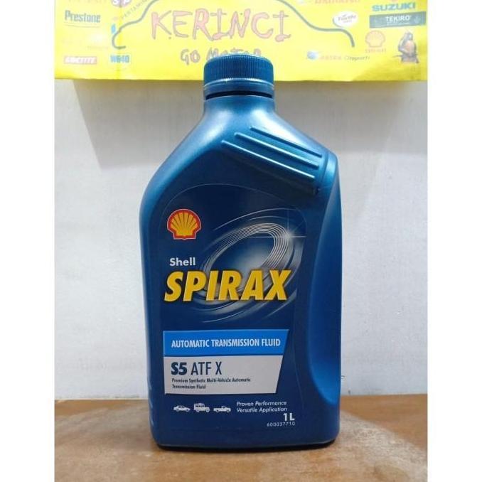 OLI SHELL SPIRAX ATF X - OLI SHELL TRANSMISI MATIC -OLI MATIC S5 ATF X