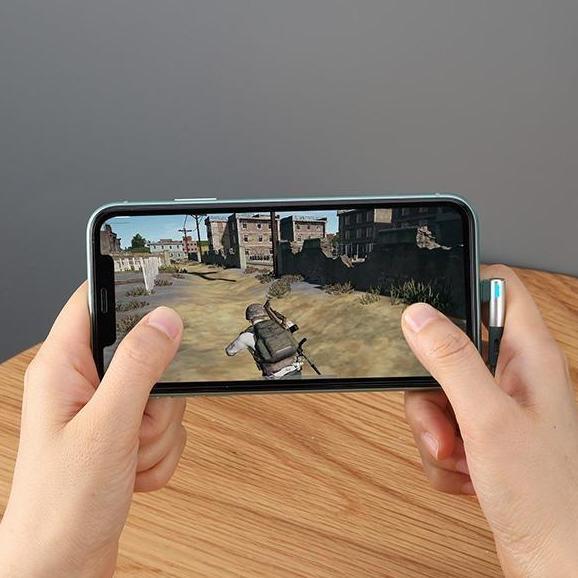 Vivan Kabel Data BWL100 iPhone Lightning Gaming USB Cable Elbow