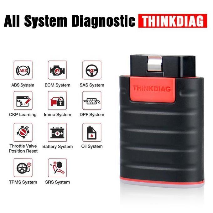 Thinkdiag Pro OBD2 Scanner Mobil Full Software Untuk Semua Merk Mobil