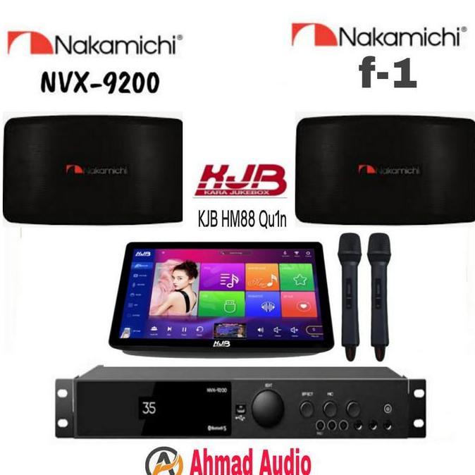 Bst Ready Paket Karaoke Set Nakamivhi+ Kjb Quin Karaoke System Best Seller