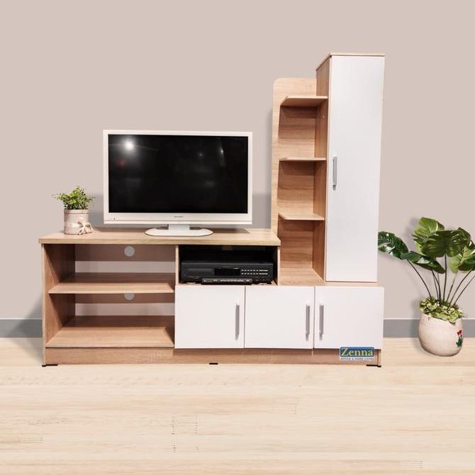Zenna tv cabinet wu 1608 / rak tv / meja tv