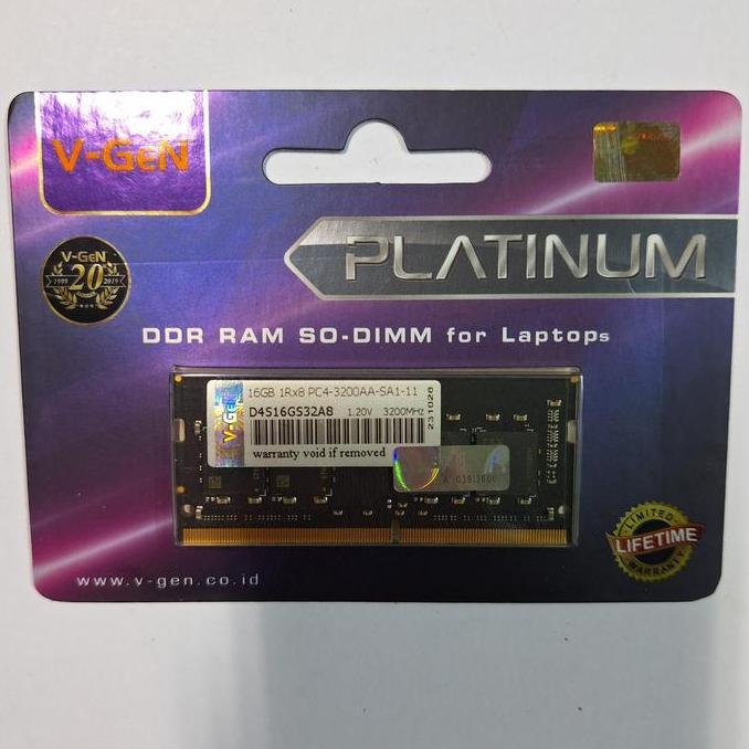 sodimm ddr4 16gb 3200mhz vgen platinum