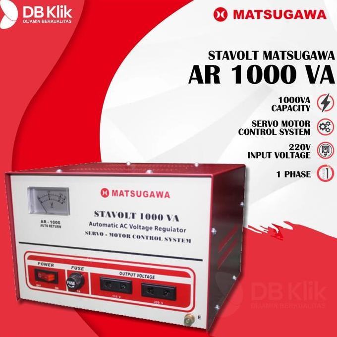 Stavolt Matsugawa Motor 1000VA - Stavolt Matsugawa 1000 VA