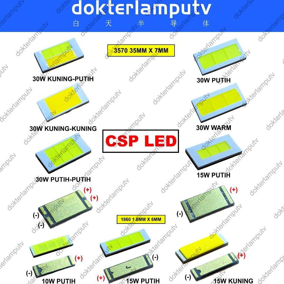New Product Lampu Led Smd Csp Daymaker 1860 3570 9V 10W 15W 30W High Quality Untuk Projek Servis Day