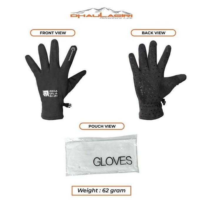 uvassballah  - dhaulagiri gloves windstopper - sarung tangan windstopper