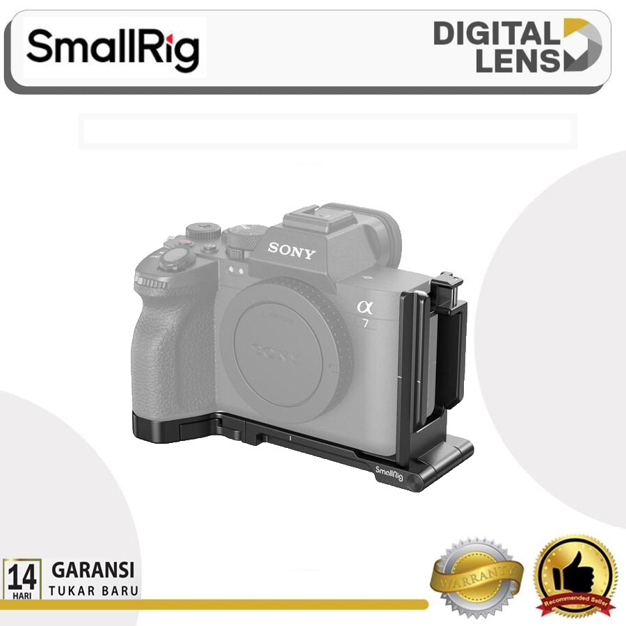 SMALLRIG Foldable L-Shape Mount Plate for Sony Alpha 7R V / Alpha 7 IV / Alpha 7S III 3984 - GARANSI