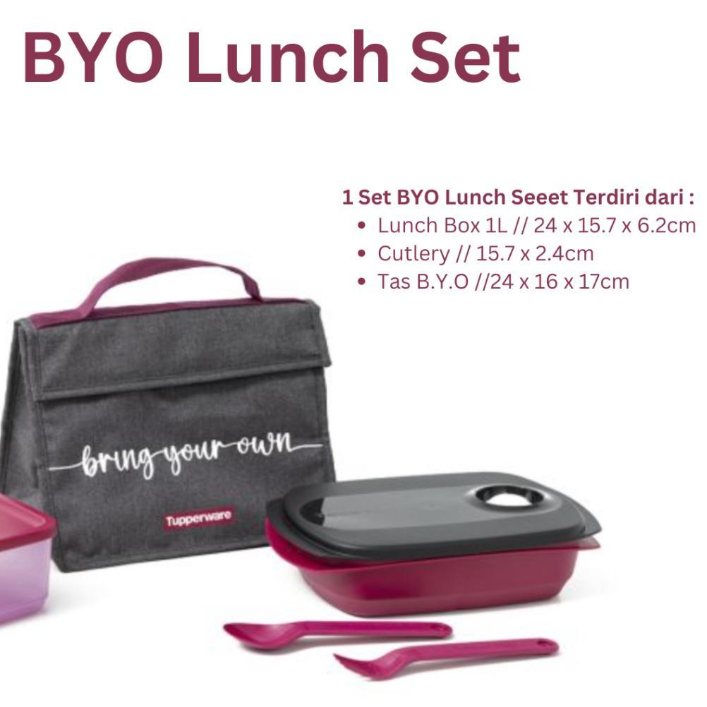 BYO Lunch Set / Bekal Makan Tupperware Original Termurah
